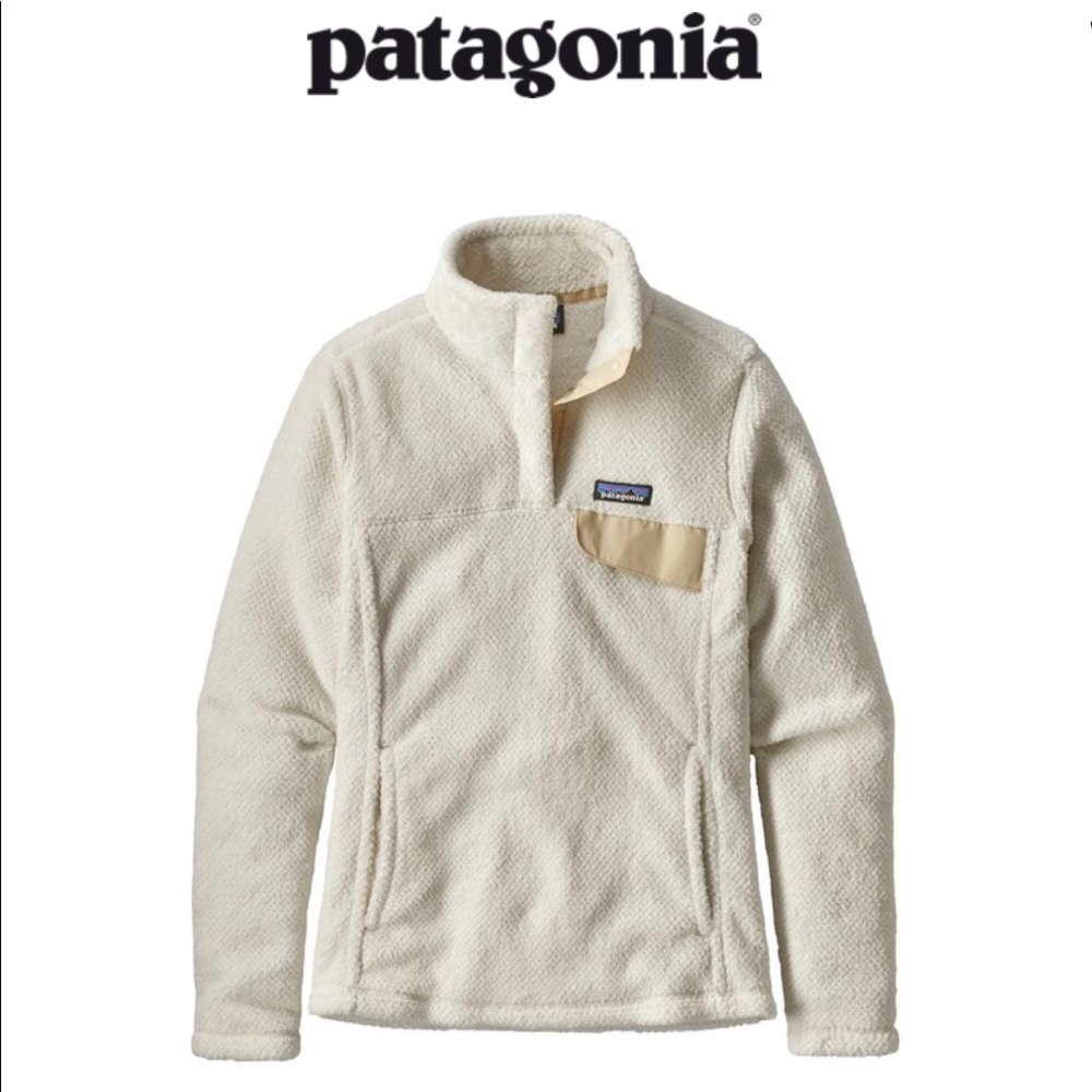 White Patagonia Pullover